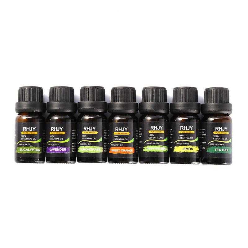 Set Essential Oil Minyak Aromatherapy Aroma Diffuser 14 PCS Esensial Esential Humidifier