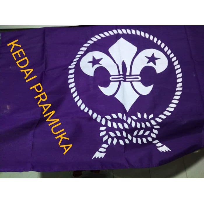 

Bendera Wosm Pramuka (Pandu Dunia) Ukuran 60 x 90 cm