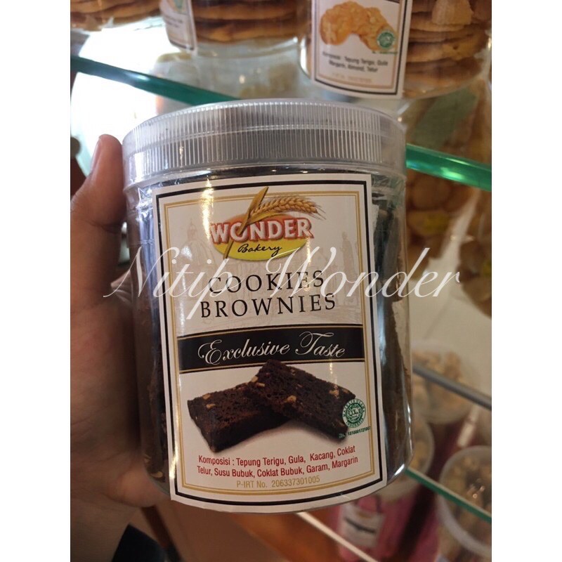 

Kue Brownies Kering Cookies Wonder Bakery Solo Salatiga Semarang Jawa Tengah