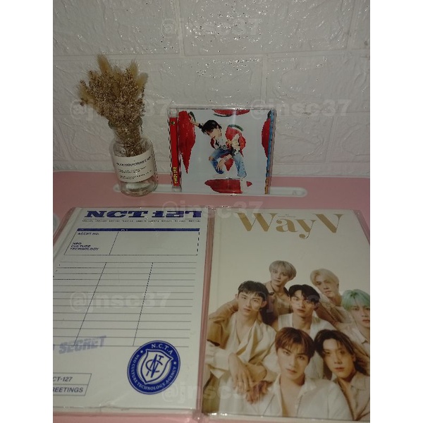 Hard Cover Diary NCT 127 & WayV *little damage