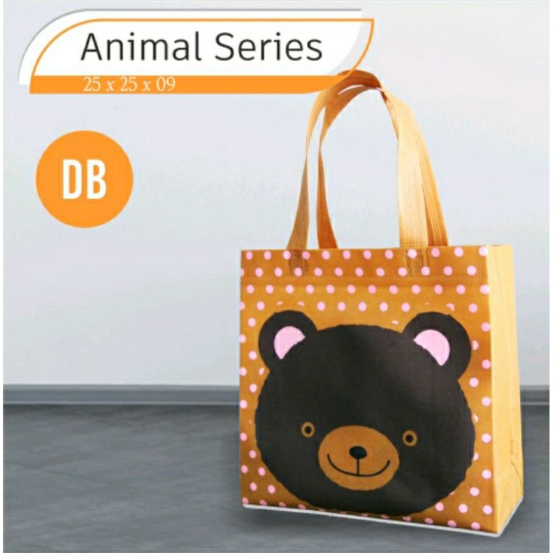 GOODIEBAG ULANG TAHUN SIZE 25X25X9 CM-Beruang