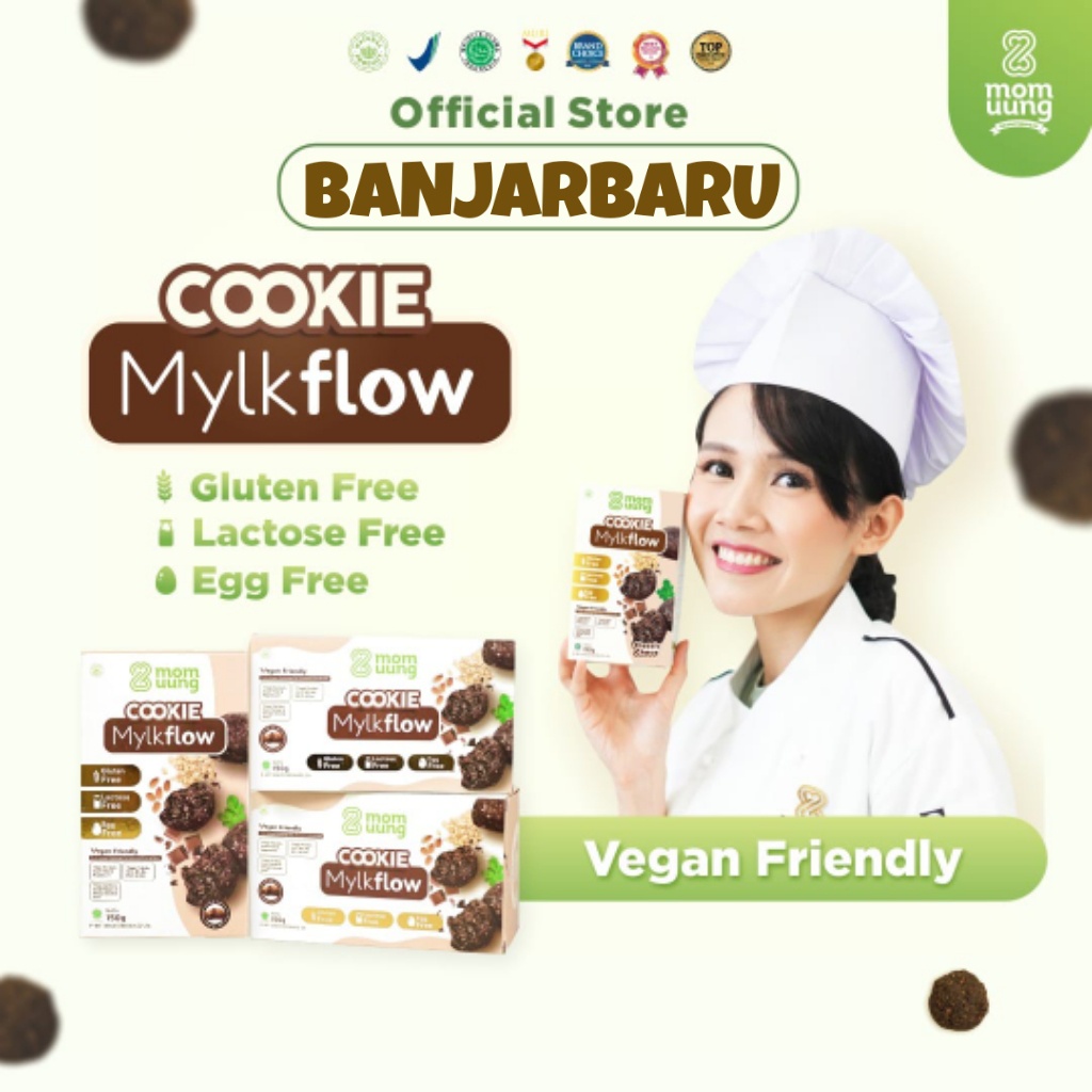 PERFECT COMBO MOMUUNG ASI BOOSTER 60 KAPSUL COOKIE MYLKFLOW MOM UUNG BANJARBARU