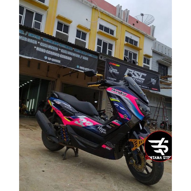 Decal nmax old full body sticker variasi motor yamaha nmax 2016-2019