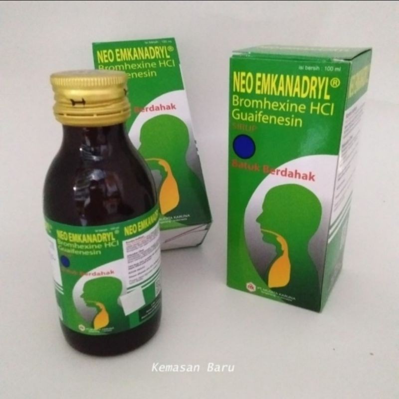 Obat Batuk Neo Emkanadryl 100 ML