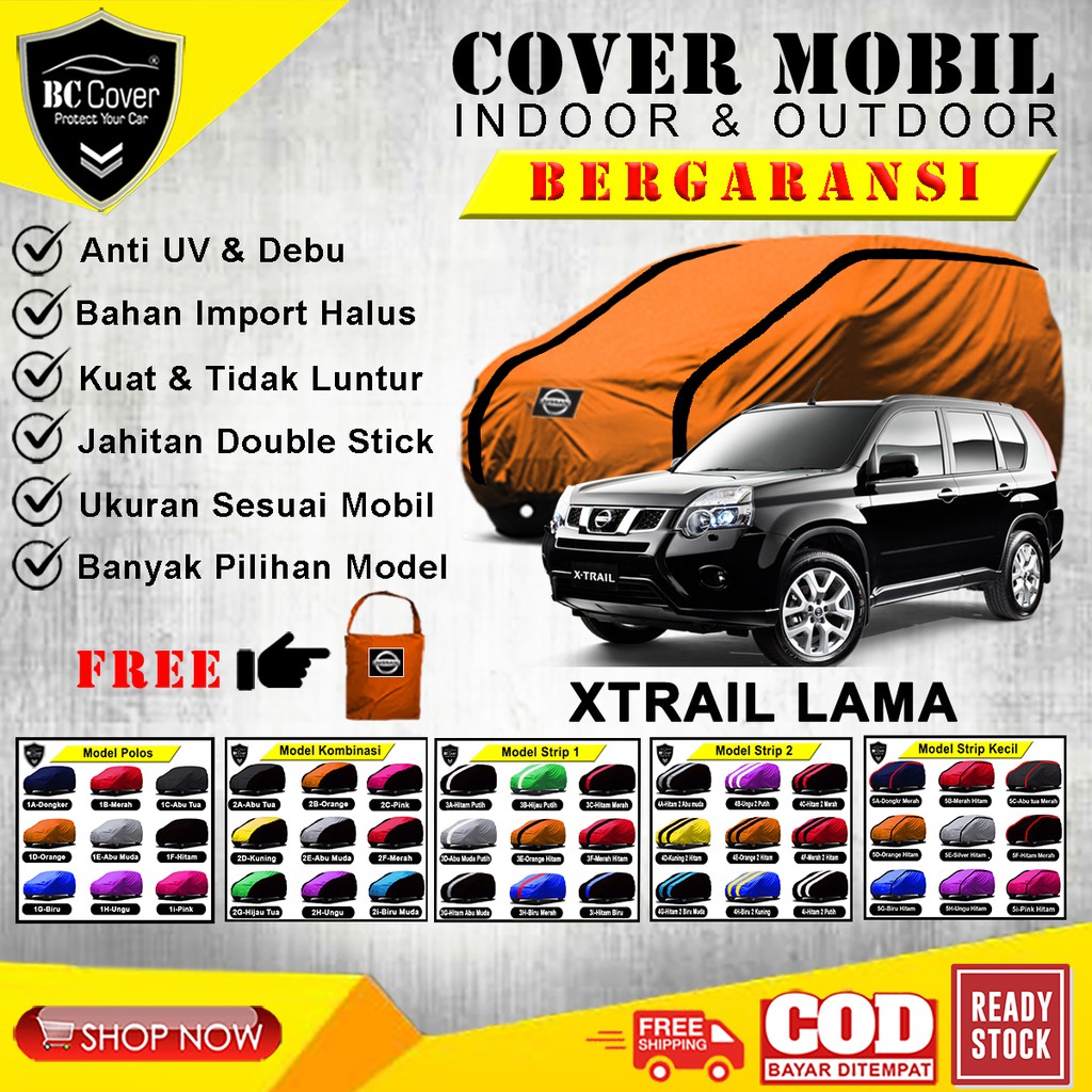 Body Cover Mobil Xtrail Lama / Sarung Mobil Nissan Xtrail T31 T30 / Selimut Pelindung Jas Penutup Mantol Kerudung Mantel Tutup X Trail Outdoor