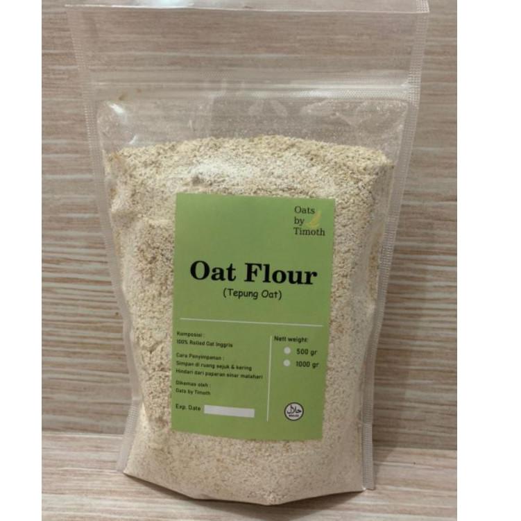 

(PROMO RET53) Rolled Oats - Oat Flour (Tepung Oat) dijamin Halal - Organik ✭