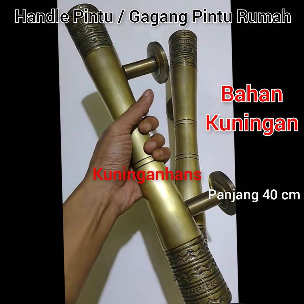 gagang pintu rumah antik klasik kuningan mewah pegangan handle pintu handle pintu rumah 2 pintu anti