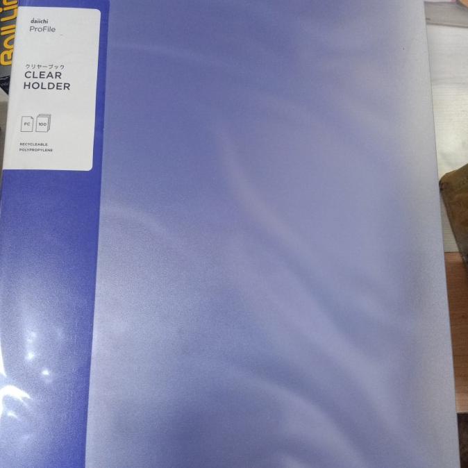 

Office & Stationery | Document Organizer | Clear Holder F4 Daiichi 100 Pocket / Dokument Keeper F4 100 Daiichi | Best Seller