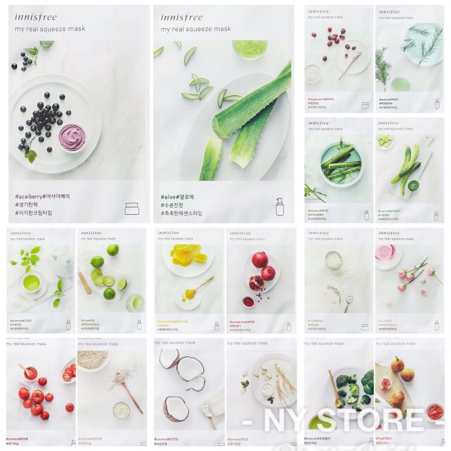 Innisfree Masker Sheet Mask All Varian