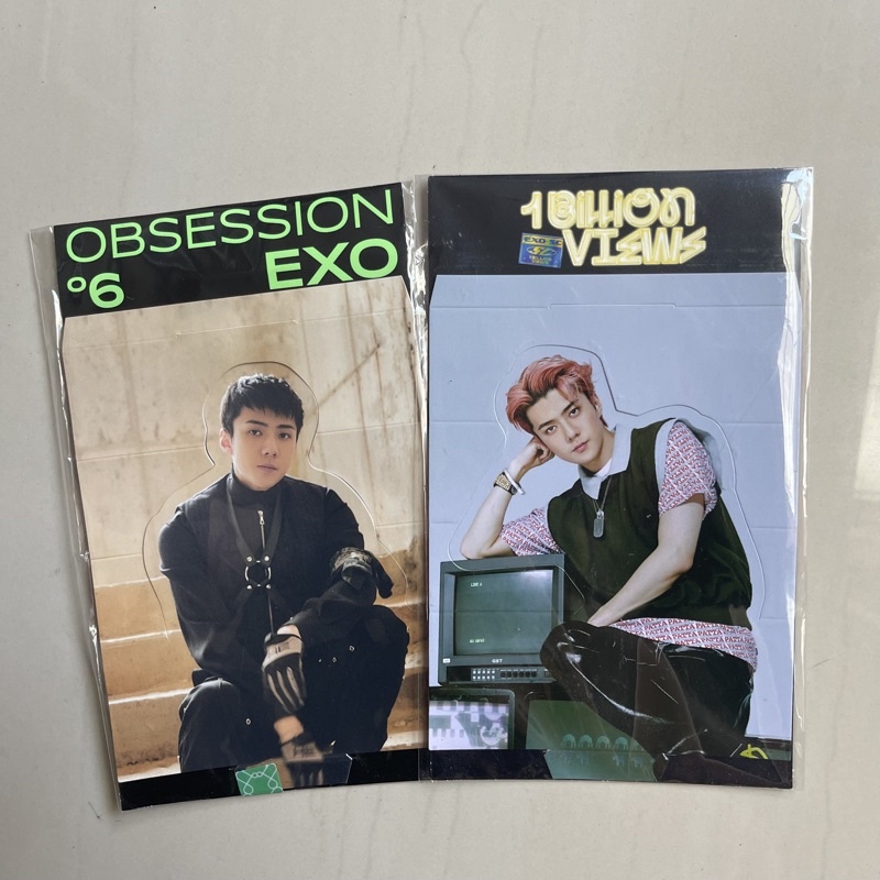 SEHUN EXO STANDEE / PAPER STAND OBSESSION AND 1BV