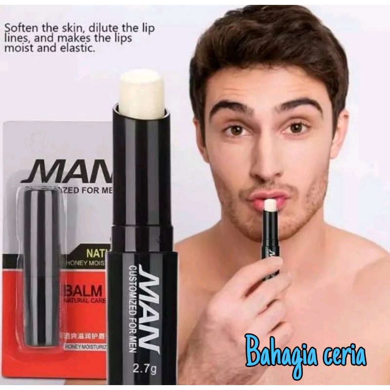 PROMO- PREMIUM LIP BALM MEN / PEMERAH DAN PELEMBAB BIBIR PRIA PEROKOK