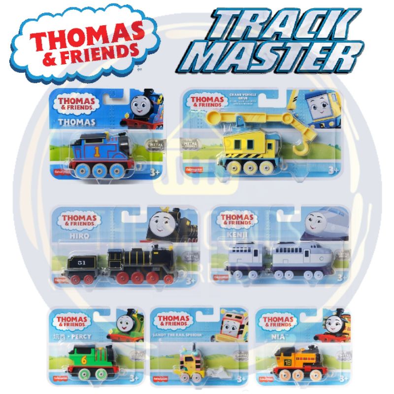 Terlengkap! Thomas &amp; Friends TrackMaster Push Along Series (Tanpa Baterai) - Original Mattel Fisher-Price