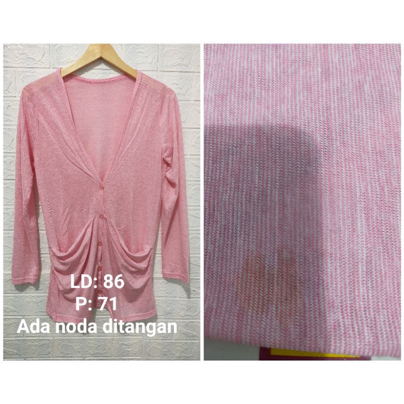 Cardigan Rajut dan Atasan Wanita (Thrift Shop/Preloved) 022-11