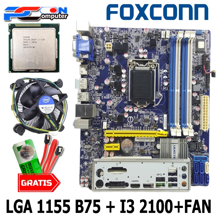 MOTHERBOARD INTEL LGA 1155 B75 USB 3.0 BIOSTAR