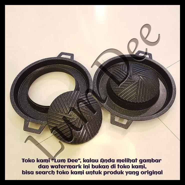 Mookata Pan Teflon Hitam Thailand/Korea