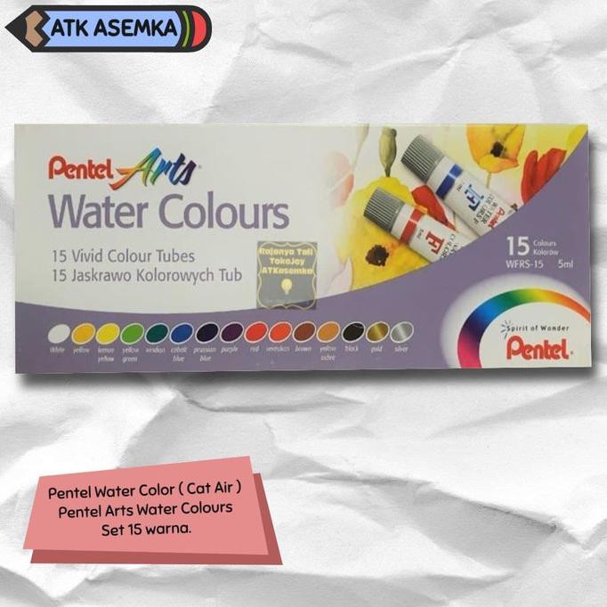 

Sale! Pentel Water Color 15 Warna ( Cat Air ) Terpercaya