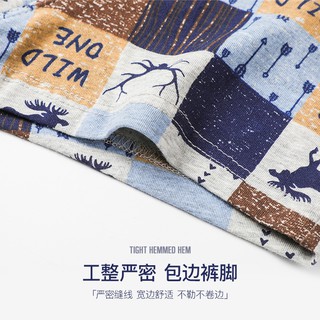 Celana Dalam Pria Model Boxer Longgar Bahan  Katun Breathable Anti  Bakteri Untuk  Musim Panas  