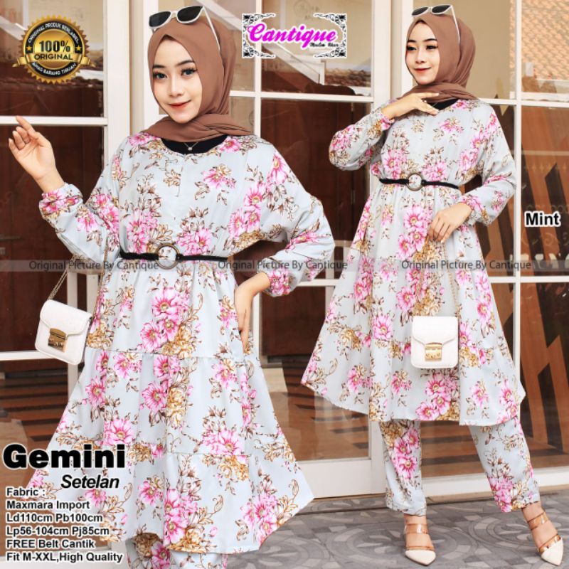 Gemini setelan wanita maxmara by cantique