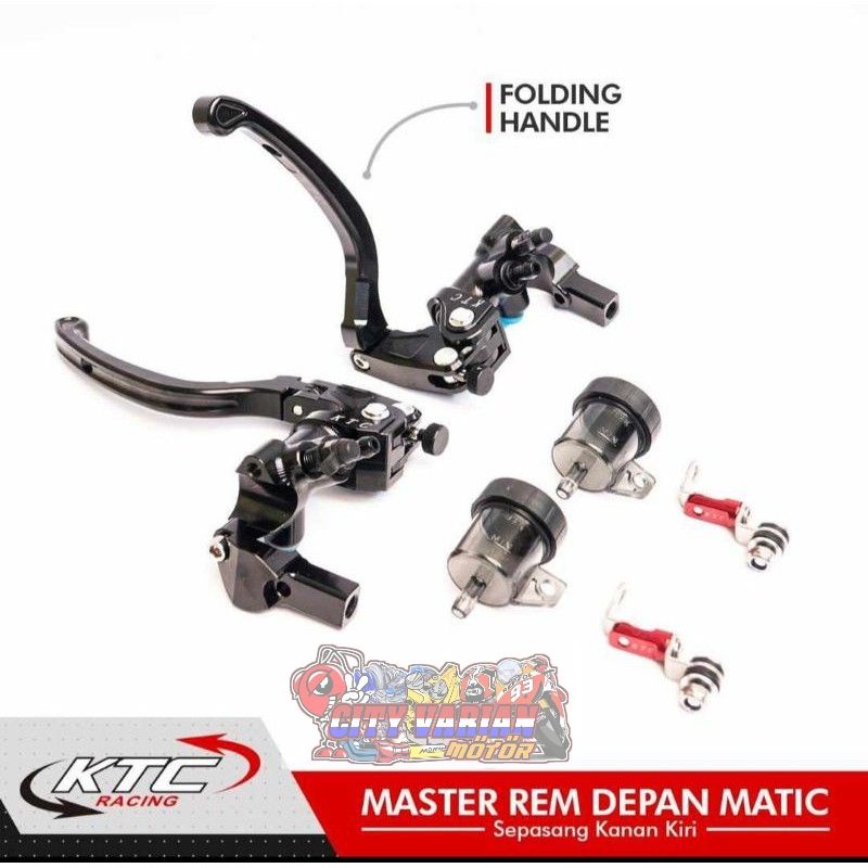 Master Rem Set KTC RACING Tabung Kiri Kanan KTC V2 UP110 14MM KTC ORIGINAL NMAX PCX XMAX NINJA 250