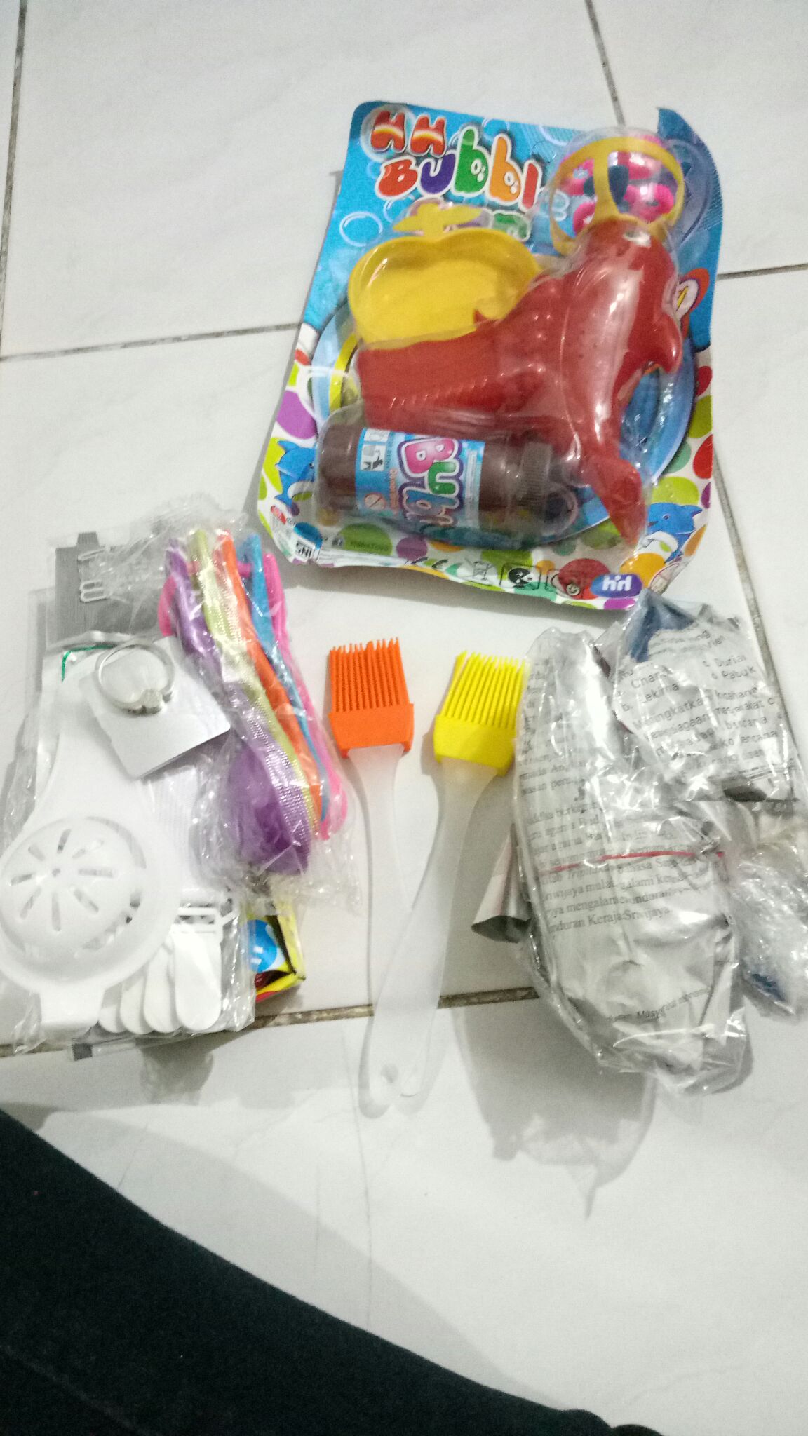 Alat Pemisah Putih Dan Kuning Telur (egg White Separator) Sendok Pemisa Kuning Telor