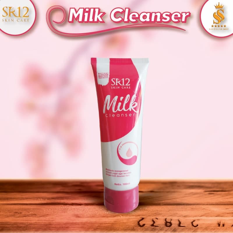 Milk Cleanser Pembersih Wajah Alami BPOM SR12 Megenerasi Sel Kulit Mati  Membantu Membersihkan Sisa Makeup Wajah Pembersih Wajah Sebelum Tidur Melembabkan Kulit Wajah Pembersih Wajah Berminyak