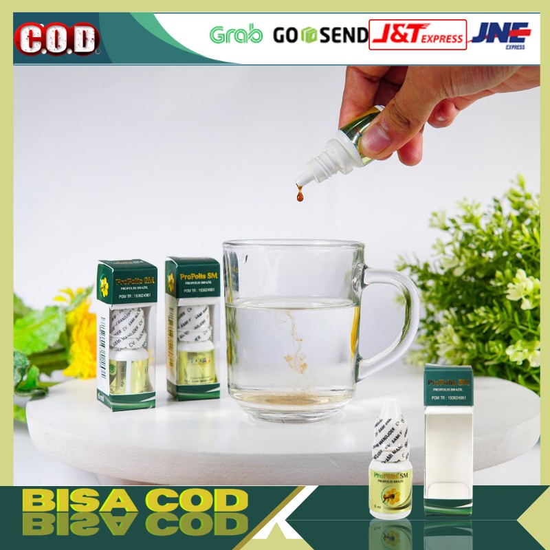 Obat Kaki Pecah / Kaki Kering / Kaki Bengkak / Kaki Gatal / Kaki Kesemutan Propolis SM Brazil