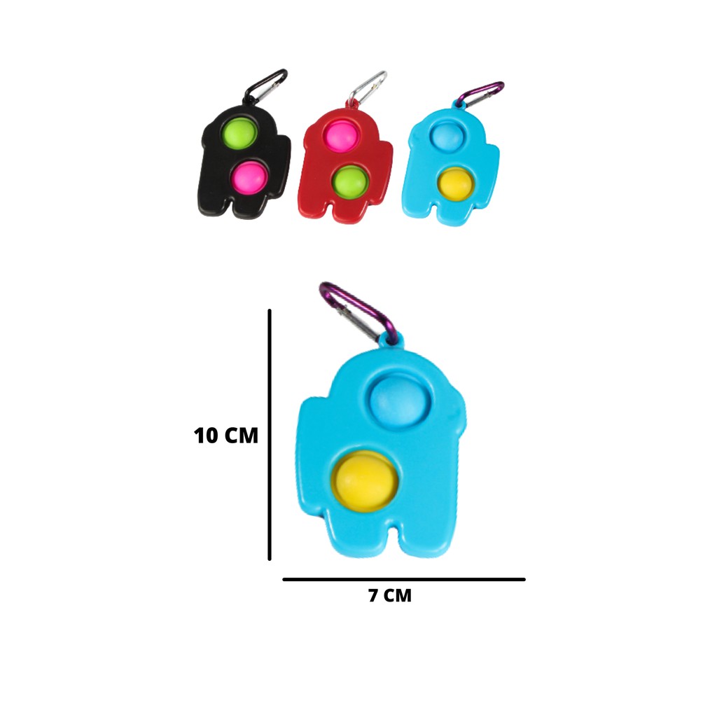 (MI) Mainan Pop It Simple Dimple Pedang Kapak Mainan Anak Senjata Terbaru-2 AMONG US