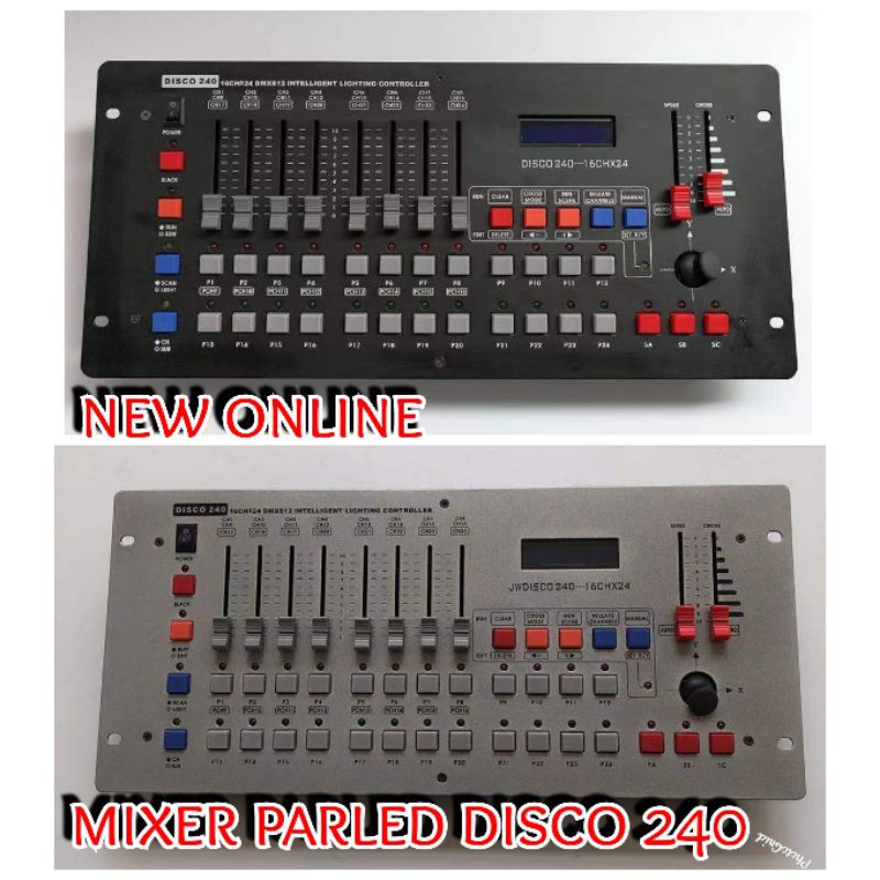 MIXER LIGHTING DISCO 240 KUALITAS BAGUS