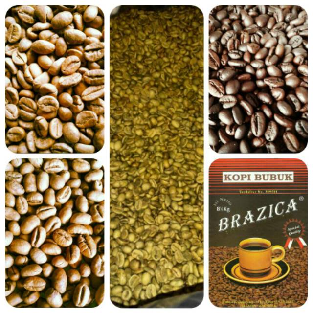 

PROMO Kopi Biji / Bubuk Robusta Lampung "BRAZICA" 1 Kg Gold Quality