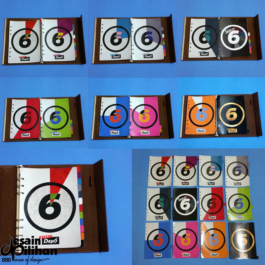 

Pembatas Binder Every Day6 2 Ring, 6 Ring, 20 Ring, 26 Ring 1 Set 12 Lembar Laminasi Glossy Murah