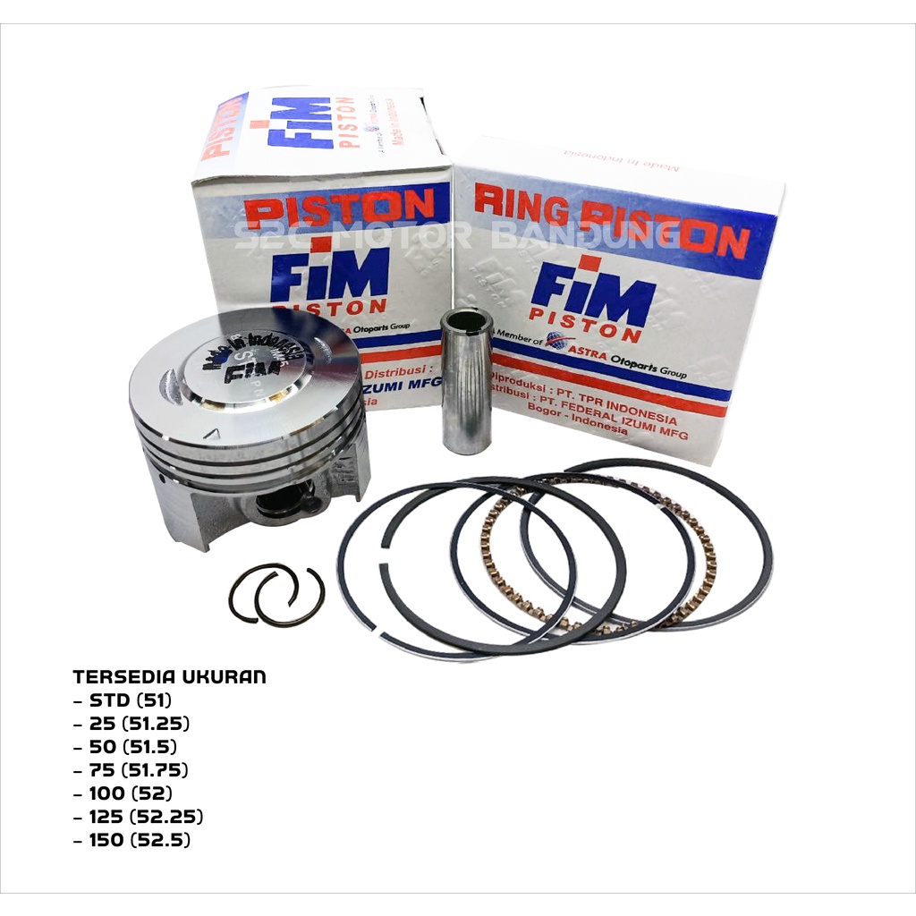 PISTON KIT JUPITER Z VEGA R NEW FIM45 PIN 13 FIM 45-2
