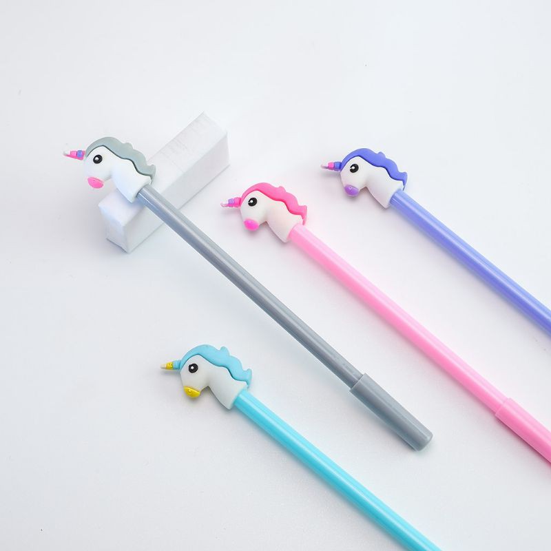 Pena Unicorn Head / Pen Kepala Unicorn / Bolpen / Pulpen / Pen Karakter