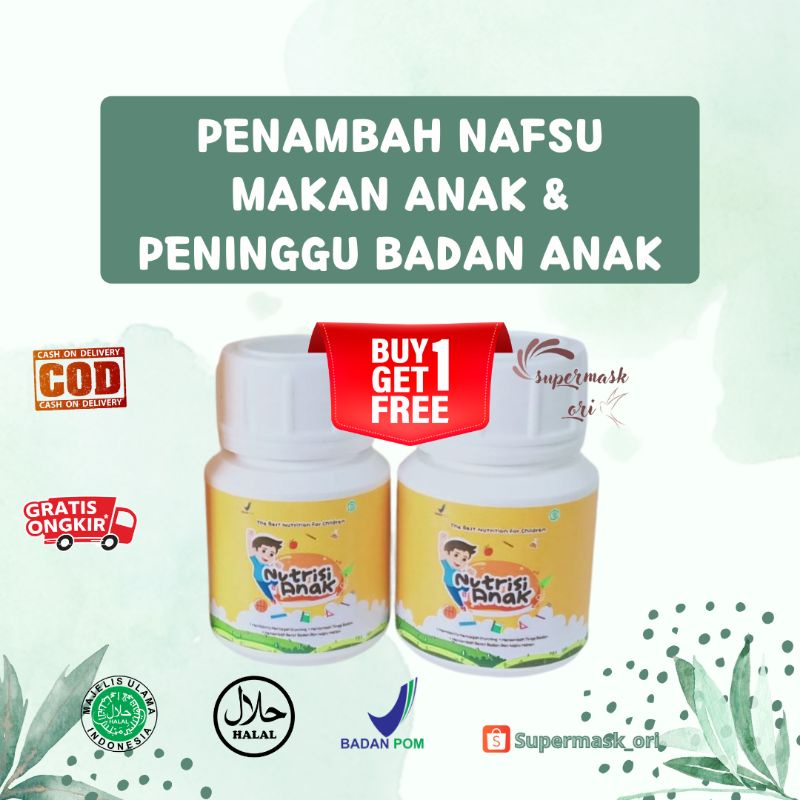 NUTRISI ANAK PENAMBAH NAFSU MAKAN ANAK |  VITAMIN ANAK STUNTING | PENAMBAH BERAT BADAN ANAK
