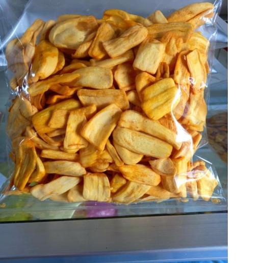 

『PENJUALAN KEREN』 Keripik Nangka Biasa/kw1 500gr #Terbagus