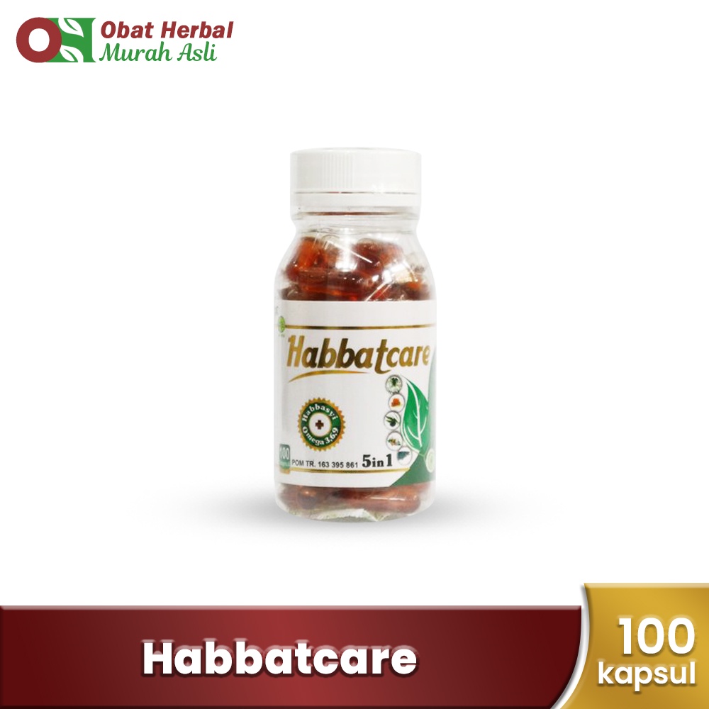 Habbatcare 5 In 1 100 Kapsul Bukan Amrita Herbal