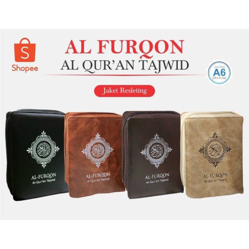 Al Quran tajwid warna Al Furqon kalep resliting UK.A6