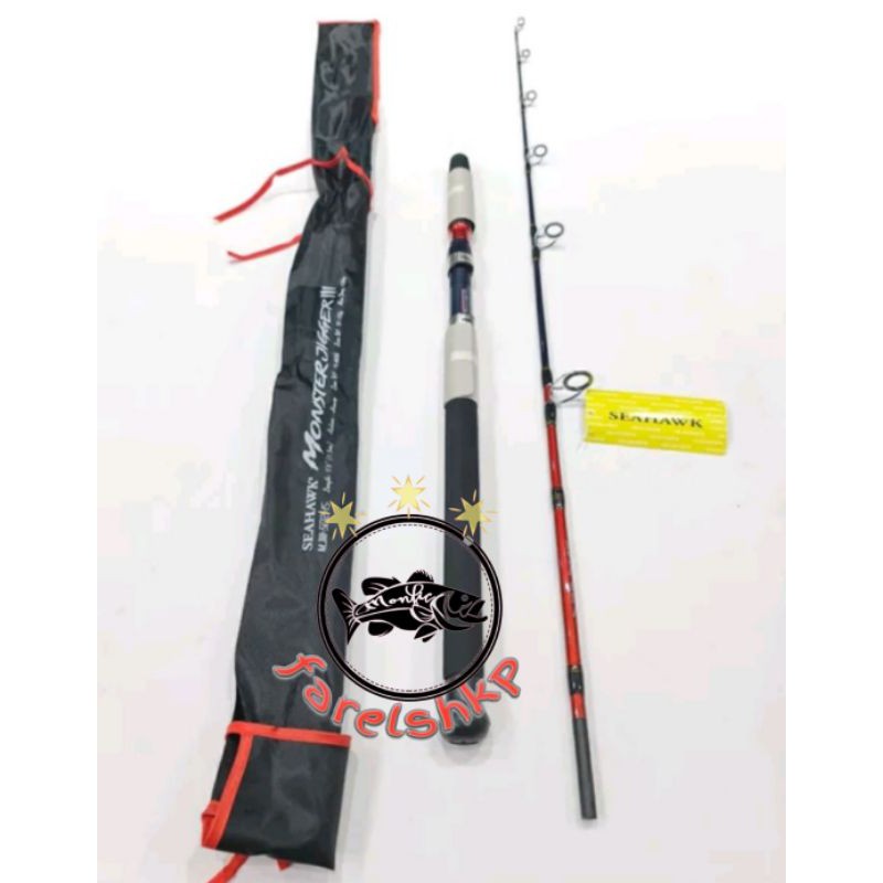 joran jig seahawk monster III 150cm 165cm 180cm 40lb
