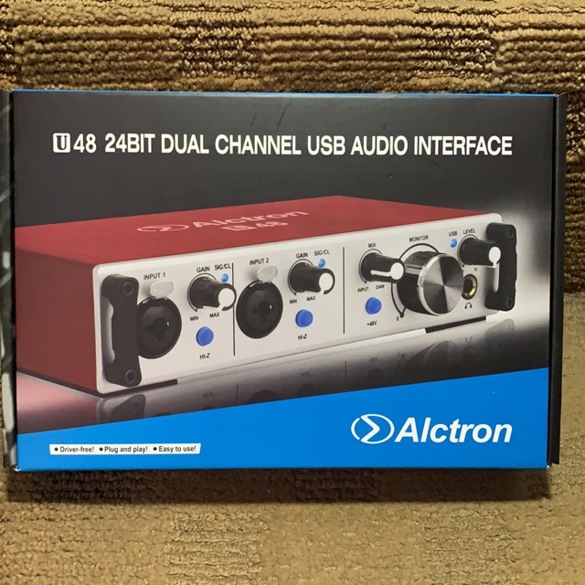alctron U48 soundcard