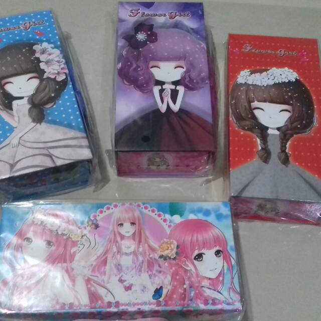 

Kotak Pensil Buka Pakai Kode Motif Aikatsu
