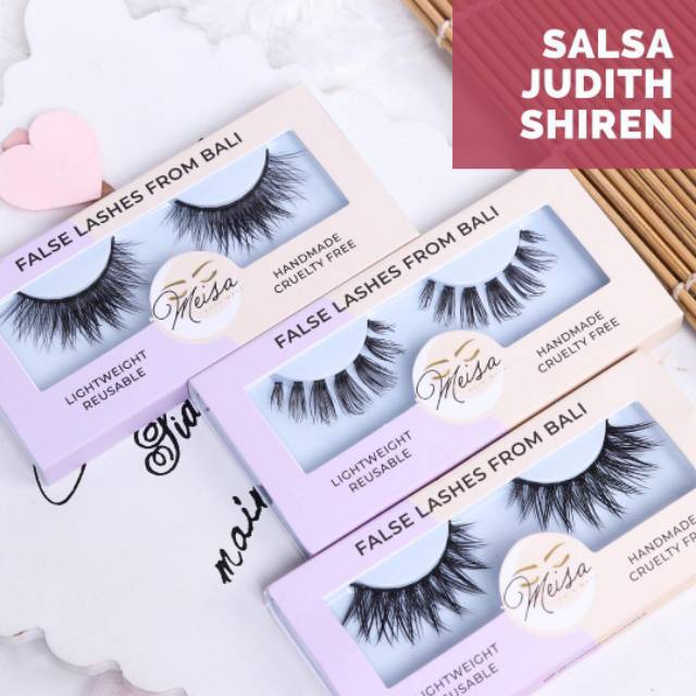 MEISA False Eyelashes / Bulu mata palsu Bold