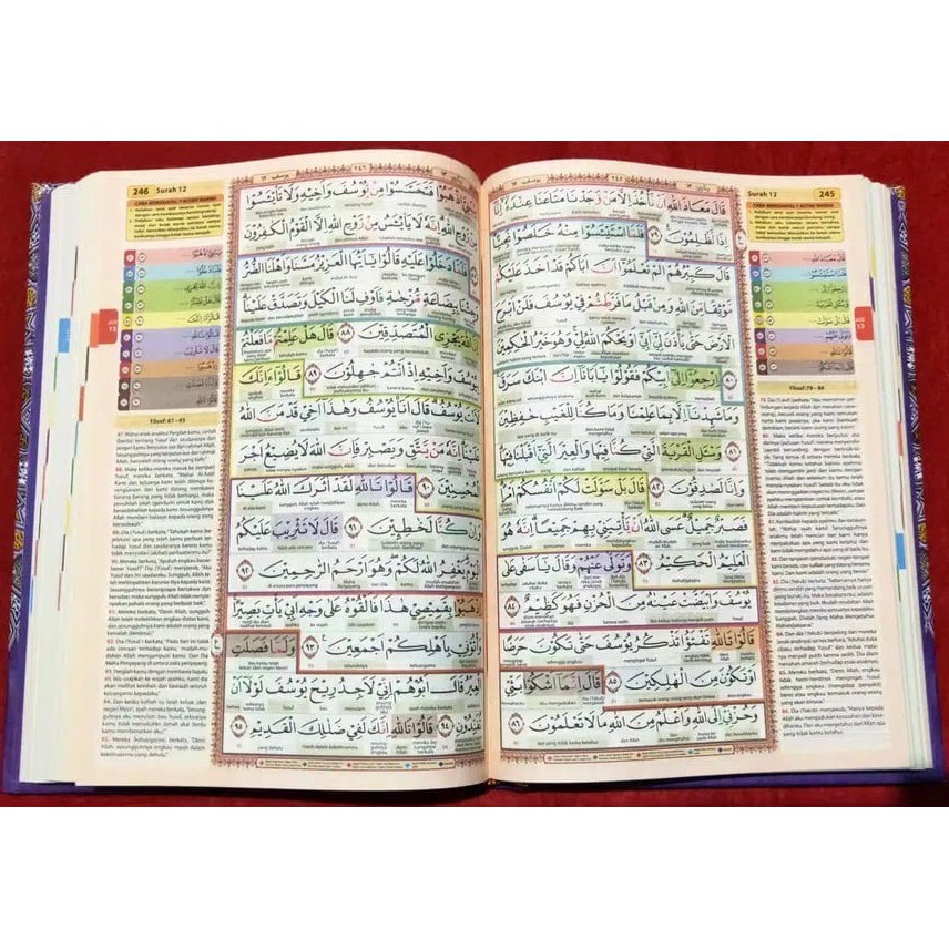 ALQURAN HAFAZAN 7 BLOK WARNA