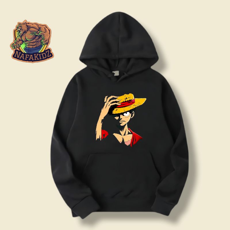 SWEATER HOODIE JAKET LUFFY LUFY ONE PIECE ANAK LAKI-LAKI PEREMPUAN HODIE SWITER ANAK COWOK CEWEK UMU