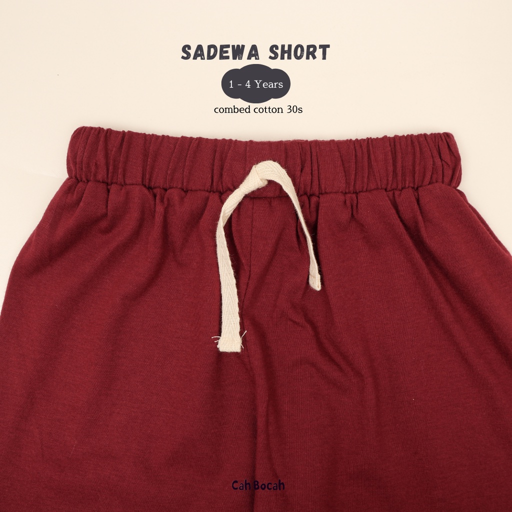 Cah Bocah Sadewa Shorts Anak Unisex