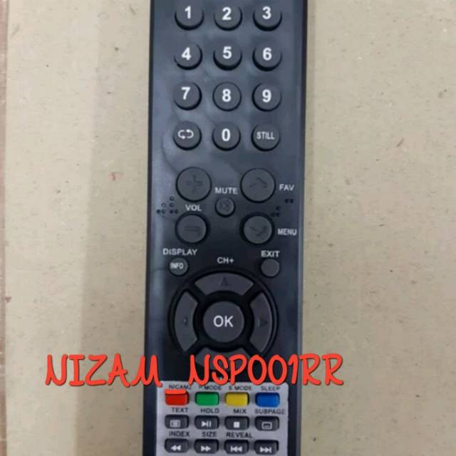 REMOTE REMOT TV LED LCD AKARI SUPER ORIGINAL