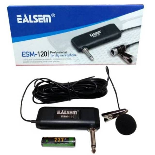 EALSEM ESM 120 MIC JEPIT MICROPHONE CLIP ON