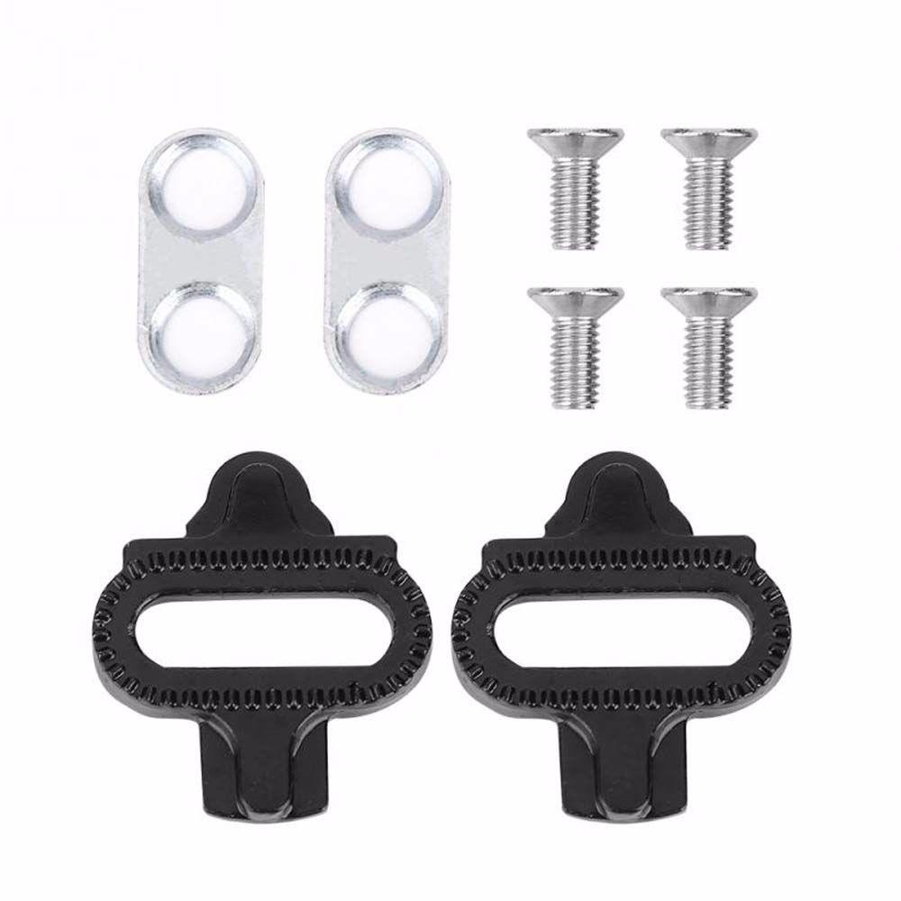 Lanfy Pedal Sepeda 1set SPD Safety Lock Aksesoris Sepeda Cleat Sepeda Set Cleat Cover Lock Pedal