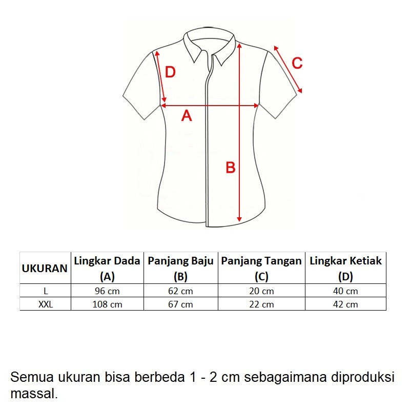 Monellina 90182 Kemeja Wanita Lengan Pendek-6