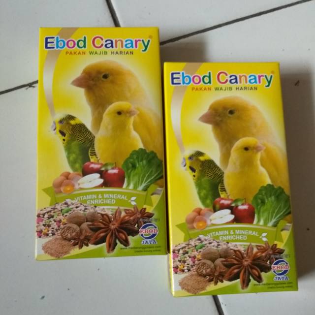 PAKAN BURUNG EBOD KENARI KEMASAN KOTAK