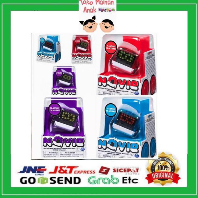 Mainan Anak Robot Interactive Novie Bot Spin Master Ready Stok