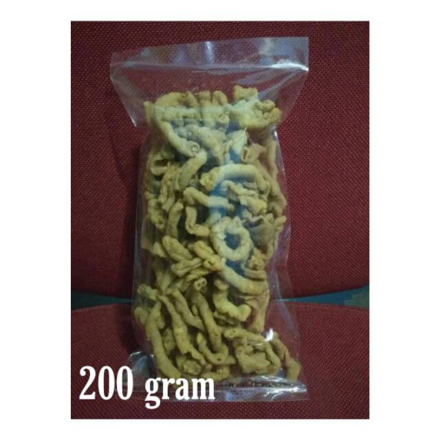 

Camilan kripik USUS AYAM GORENG Renyah 200 gr